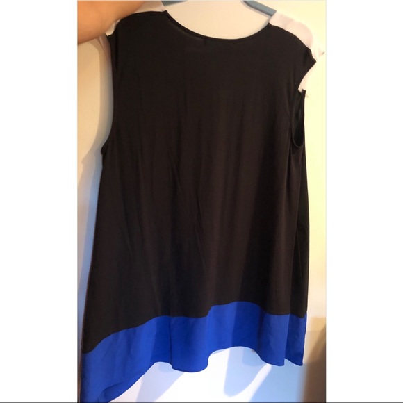 Bailey44 Flowy Colorblock Top - Picture 4 of 6